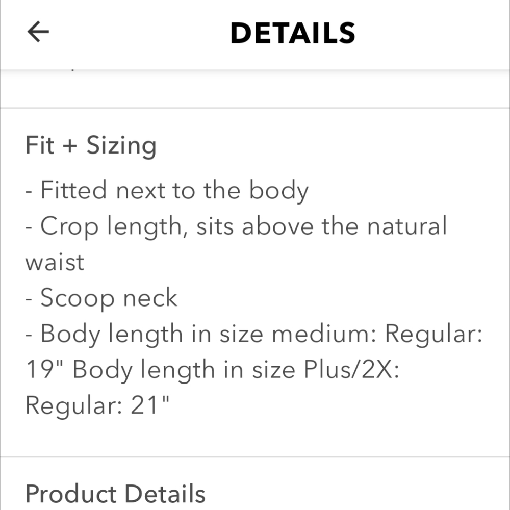 πΈ NWT Athleta Transcend Crop Tee in Black (SIZE XL + XXL) - Picture 13 of 16